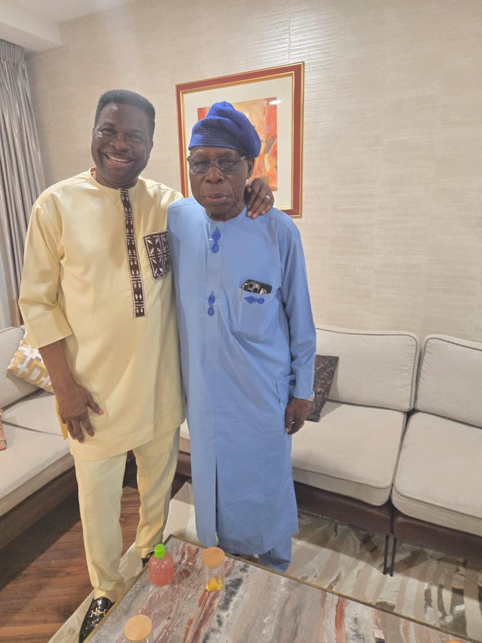 Mike Ozekhome and Obasanjo