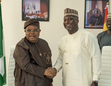 Muhammed Dahiru and Joseph Tegbe