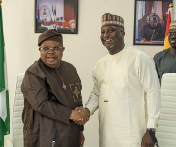 Muhammed Dahiru and Joseph Tegbe