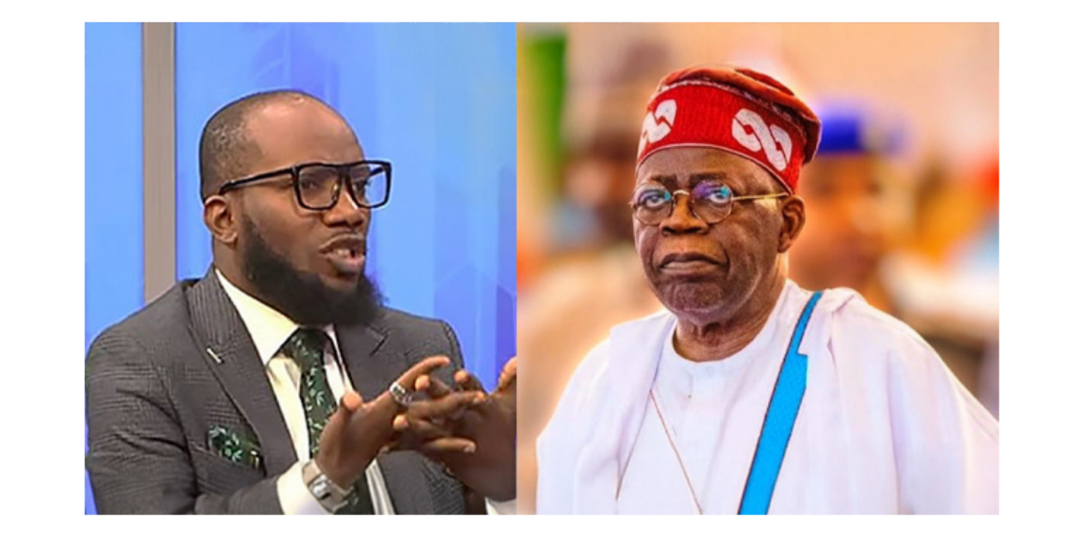Inibehe Effiong and Bola Tinubu