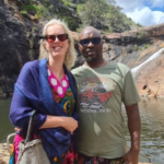 Isaac Fayose and wife
