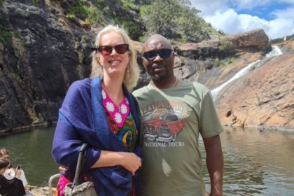 Isaac Fayose and wife